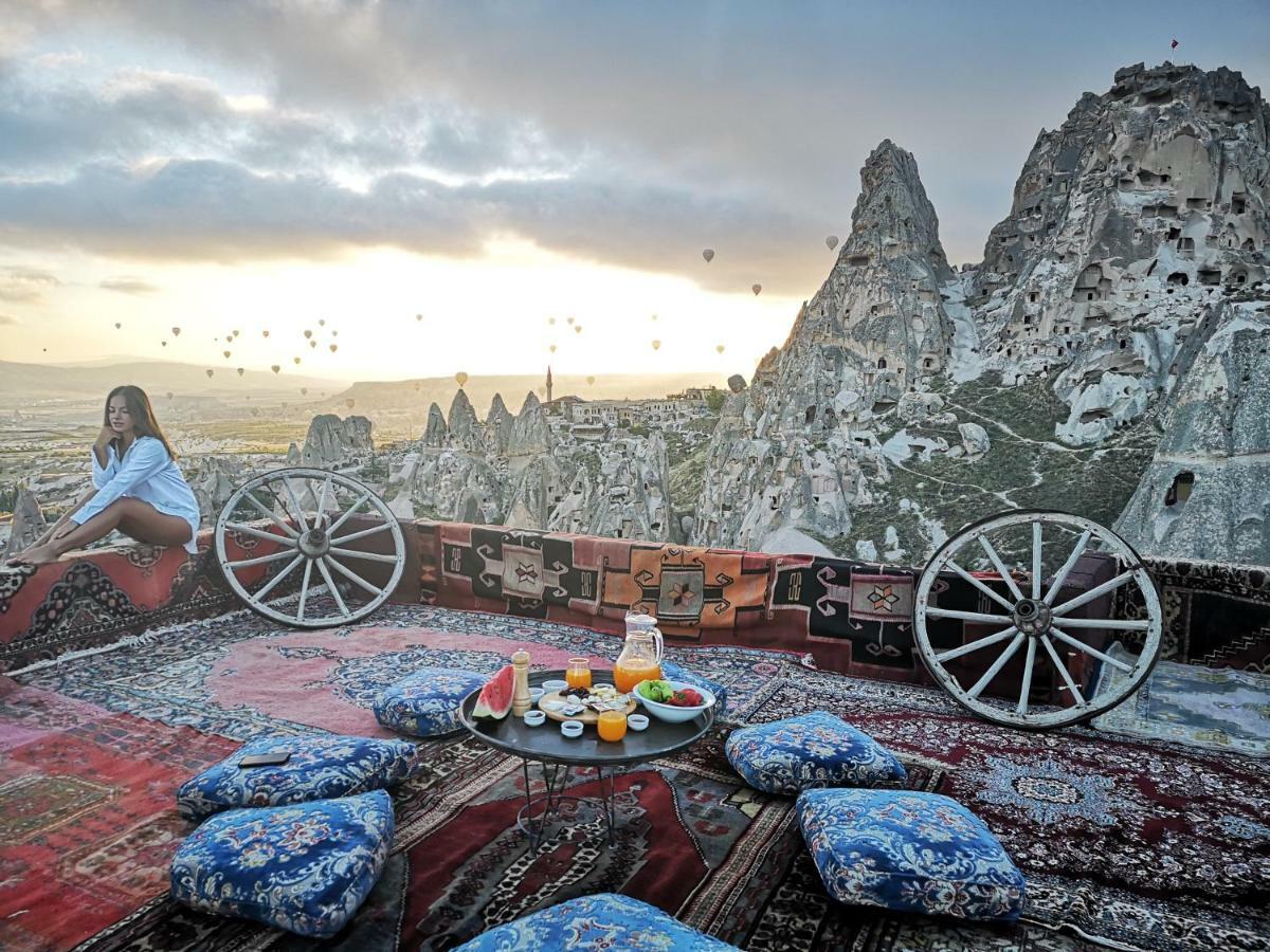 Hermes Cave Hotel Uchisar Exterior photo